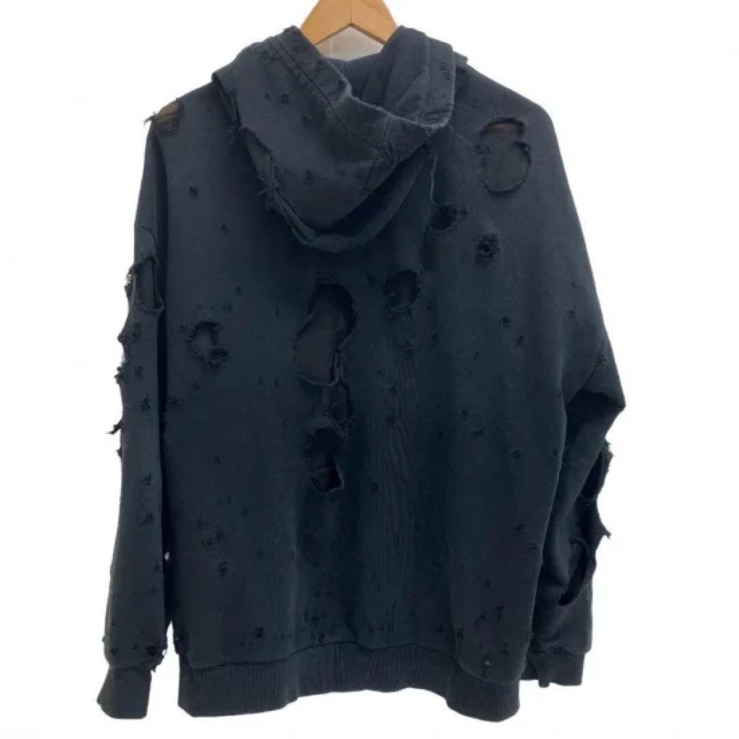 GIVENCHY Destroyed Hoodie pullover hoodie | eBay