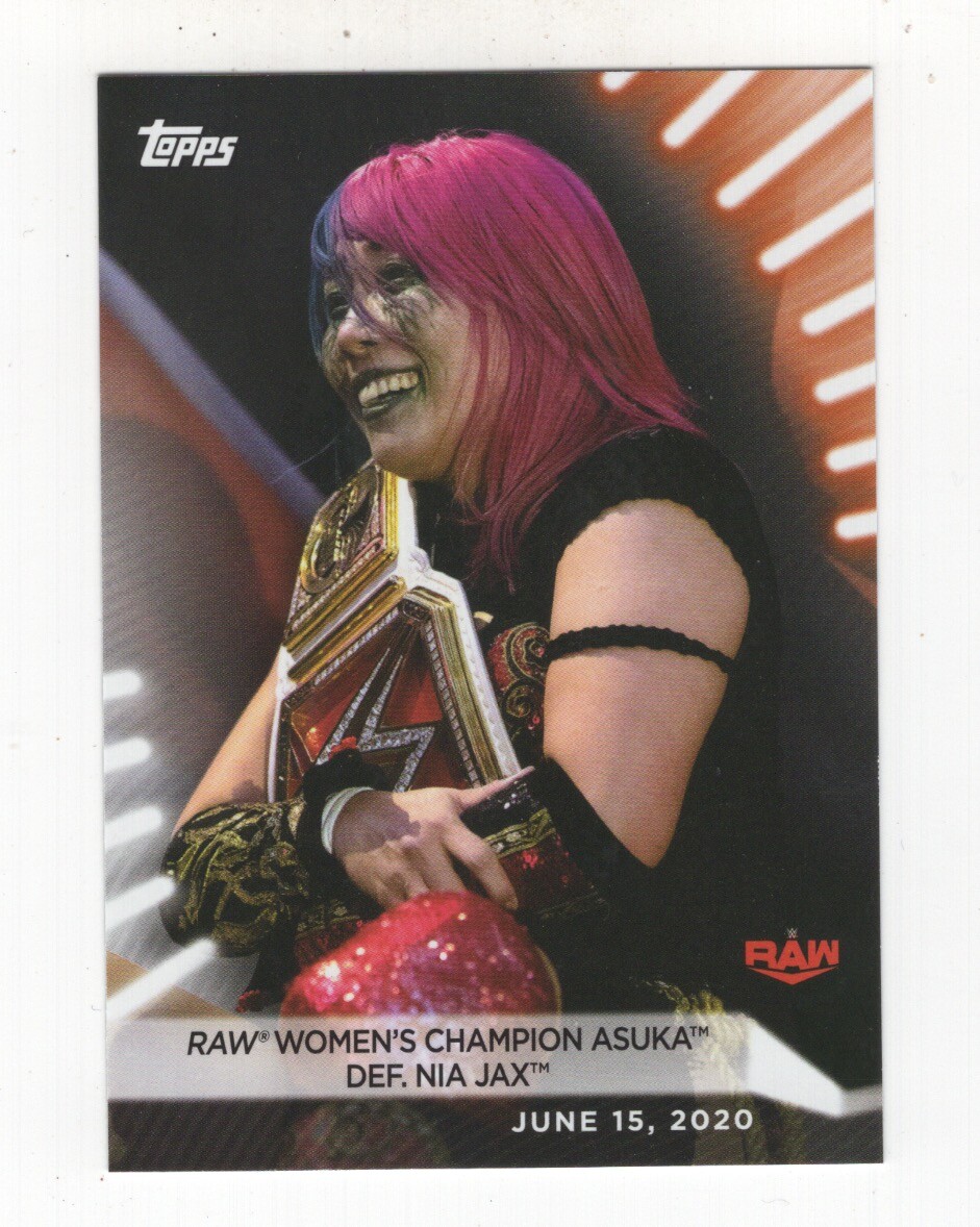 プロレス★アスカ ASUKA 21ToppsWWE 150枚限定直筆サインカード Yahoo!オークション -「wwe asuka」(トレーディングカード) の