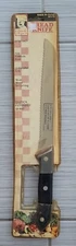 Vintage 12 INCH SERATED BREAD KNIFE Handy Helpers Stainless Steel NOS