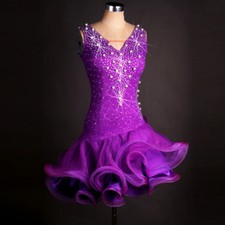  NEU Latino salsa Kleid TanzKleid LatinaKleid Latein Kleid Turnierkleid#F240