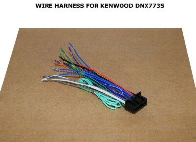 WIRE HARNESS FOR KENWOOD DNX773S DNX-773S 22 PIN FREE SHIPPING 