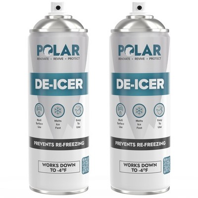 FastActing DeIcer Spray for Windshields  Prevents ReFreezing, 34 Fl Oz