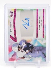 KEILAN ROBINSON 2024 SAGE ASPIRE ROOKIE AUTO FOOTBALL PINK FOIL #ASP-KR A Q1134