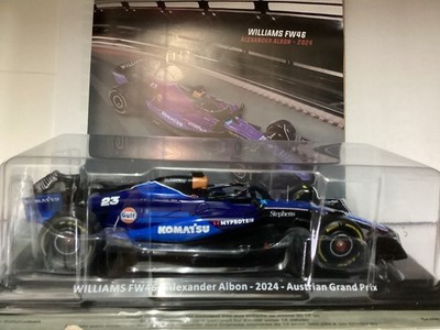 WILLIAMS FW46 Alexander Albon 2024 Austrian GP 1:24 Die Cast New Sealed