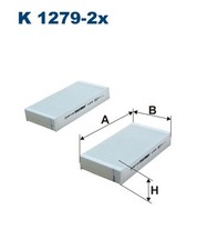 Filtre d'habitacle Honda LOGO