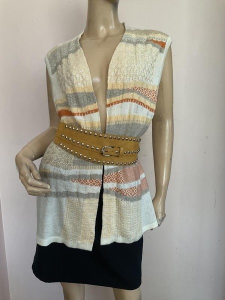 Women Questa Donna Vest Multicolor Viscose 44