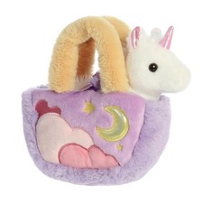 Aurora Fashionable Fancy Pals Pastel Clouds Unicorn Stuffed Animal