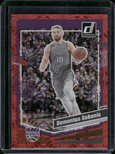 2023-24 Donruss #82 Domantas Sabonis Fireworks Red #/88