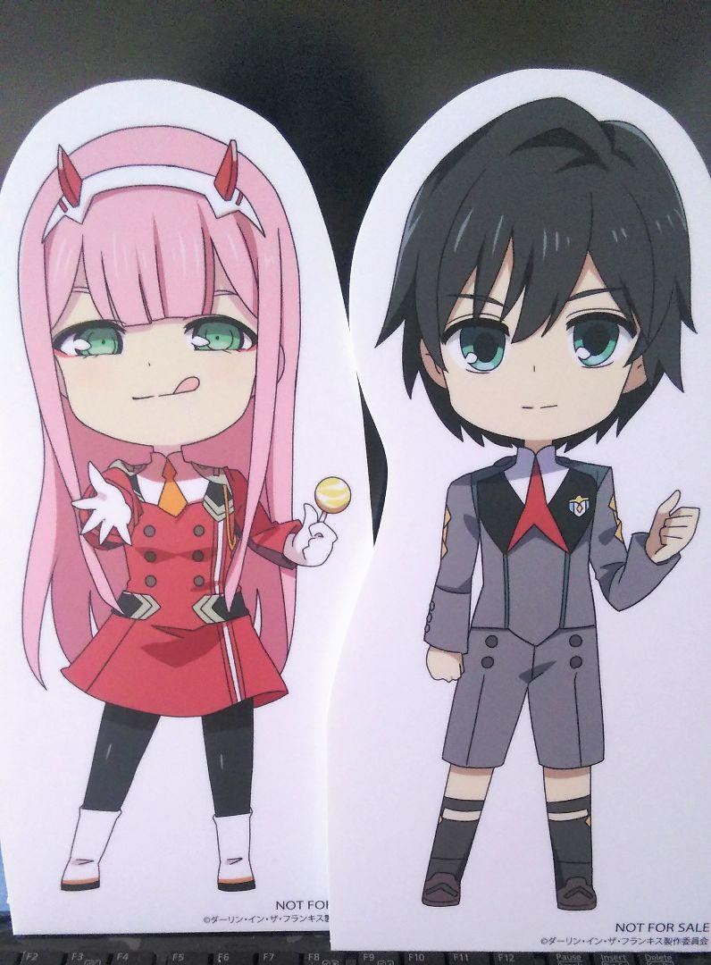 HIRO☆ Darling in the Franxx Mini Panel Zero Two Hiro Set Lot of 2 | eBay