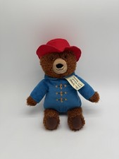 Kohl's Cares Paddington Bear Plush Blue Coat Red Hat Stuffed Animal Toy 12"