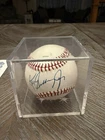 Ken Griffey Jr. Signed baseball COA Rawlings and certificate