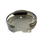 Vintage Lapiz Lazuli Silver Bracelet Cuff — photo 2