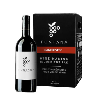 Italian Sangiovese Wine Kit Ingredients - 6 Gallon DIY Kit - Makes 30 Bottles of