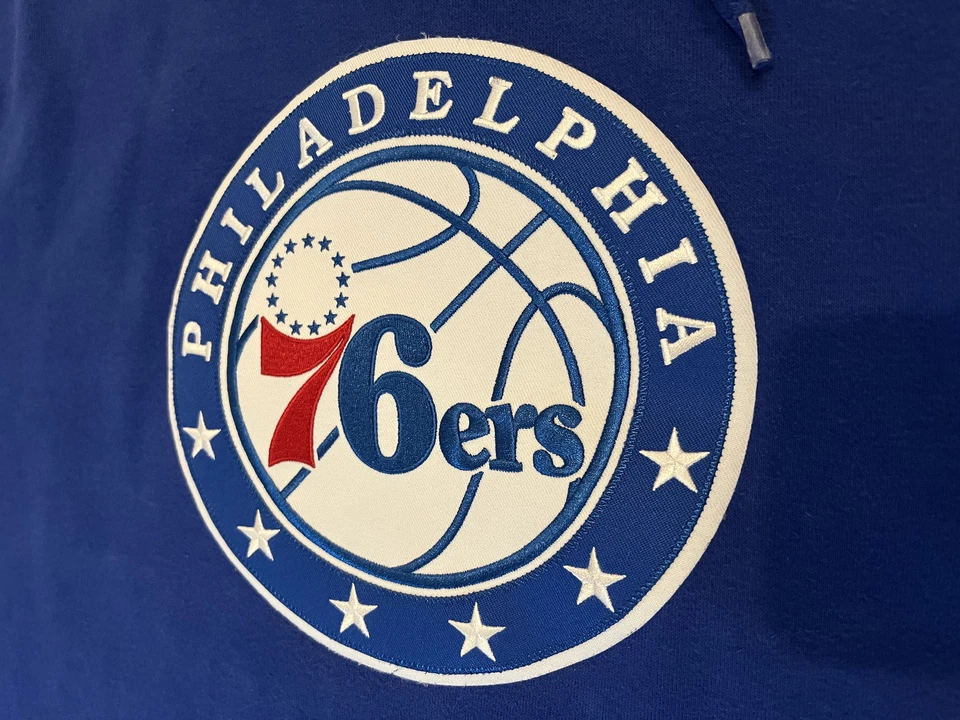 Sudadera con Capucha Moderna Philadelphia 76ers Para Hombre XL Excelente Estado Foto 3 de 4