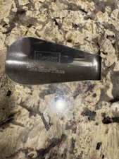 Sears The Shoe Place Vintage Metal Shoe Horn Silver-Tone Rust on Back