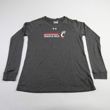 Cincinnati Bearcats Under Armour HeatGear Long Sleeve Shirt Women's Gray Used