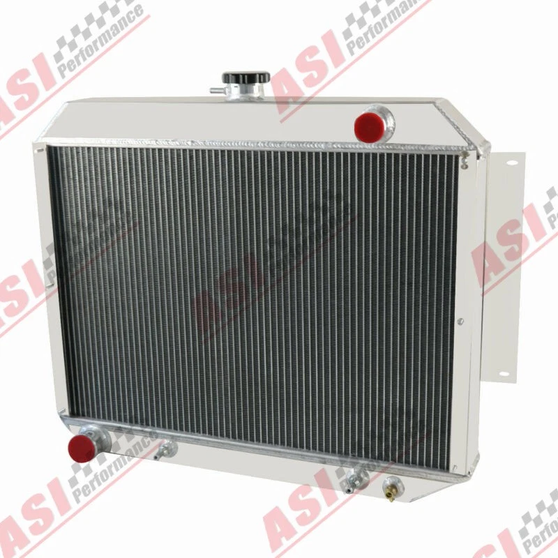 4 ROW Radiator FOR 1966-1970 Dodge Polara Monaco Plymouth Fury 7.2L 440 Engine - Image 2 of 4