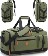 Gym Bag for Men and Women with Shoe  Laptop Compartment, 3-in-1 Sports Travel...