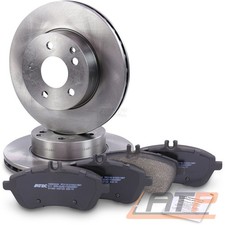 BREMSSCHEIBEN BELÜFTET Ø288 + BREMSBELÄGE VORNE FÜR MERCEDES C-KLASSE W204 S204
