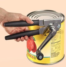 Heavy Duty Can Opener with Magnet   Commercial Can Opener Manual for Seniors, Ha