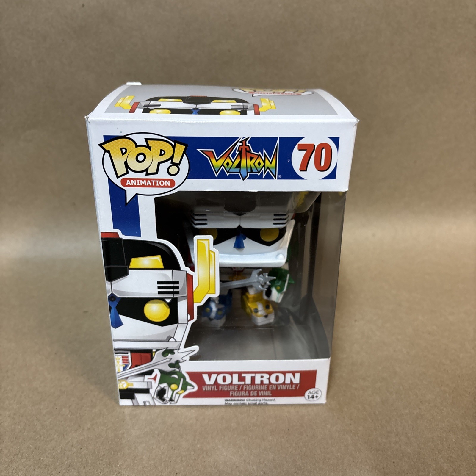 Funko Pop Animation Voltron #70 Vinyl 80's cartoon Voltron