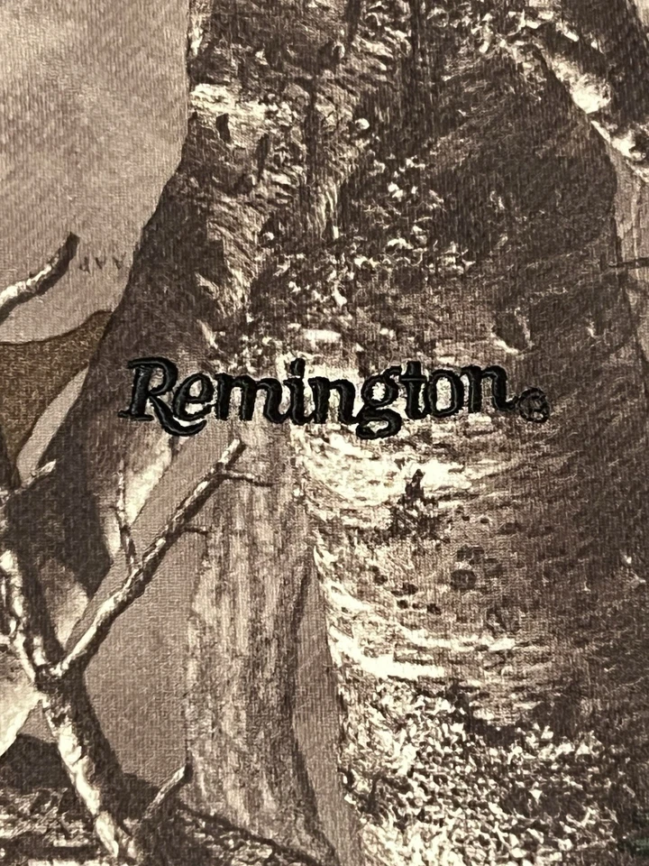 🟧🟧🟧 VINTAGE REMINGTON REALTREE CAMO BREATHABLE LONG SLEEVE SHIRT MEN’S XL - Image 2 of 4