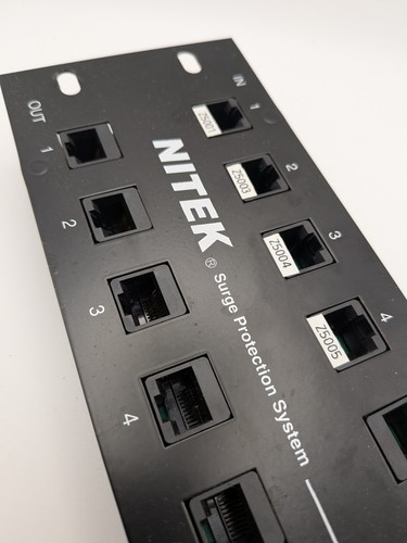 Nitek IPPWR16 16 Port Network Surge Protection System - Rack Mounted