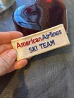 Rare! AMERICAN AIRLINES LOGO PILOT SKI TEAM WHITE HOOK LOOP EMBROIDERED PATCH — photo 4