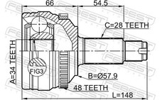 Cardan Ssangyong KORANDO