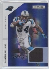 2011 Rookies & Stars Longevity Sapphire Materials /100 DeAngelo Williams #20 fm0