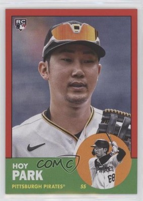 2022 Topps Archives 1963 Topps Design Red 9/75 Hoy Park #61 Rookie RC 9hx