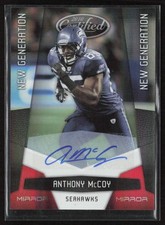 Anthony McCoy Rookie 2010 Certified Mirror Red Signatures /250 #176 Seahawks