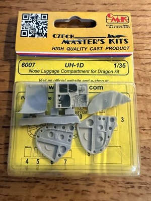 CMK Scale 1/35 UH-1D Nose Luggage Compartment For Dragon Kit 129/6007 Helicopter