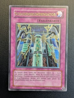 Schadenskondensator SOI-DE052 Ultimate Rare Deutsch NM Yugioh