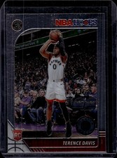 2019-20 Hoops Premium Stock #257 Terence Davis II Toronto Raptors Rookie