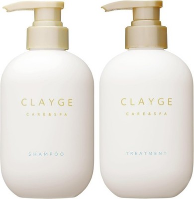CLAYGE Courreges Shampoo Treatment SR Clay Ingredients Scalp Care 500ml 2er Set