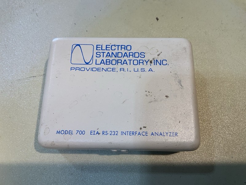 Electro Standards Labratory Model 700 EIA RS232 Interface Analyzer