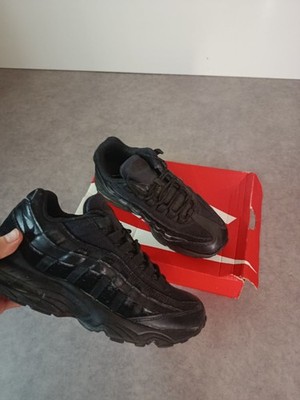 Schwarze Sneaker - Air Max 95 - Komfort & Style - dicke Sohle Gr. 40