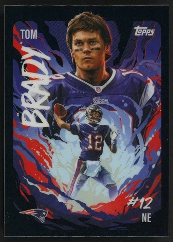 2025 Topps Chrome Tom Brady Base (RAW)