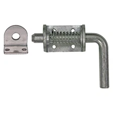 BUYERS PRODUCTS B2596LKB Spring Latch Assembly,Silver 30PD93