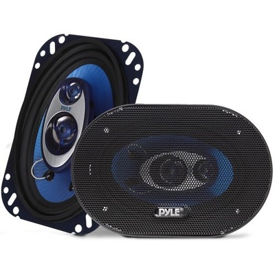Pyle 4'' x 6'' Three Way Sound Speaker System - Pro Mid x 6'', color 