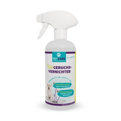 HOTREGA Petcare ECO Geruchsvernichter 500 ml, Dauerhafter Geruchsneutralisierer