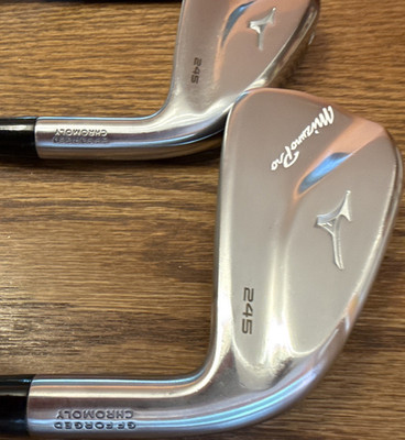 Mizuno Mizuno Pro 245 RH Iron Set 4-PW 8pc KBS C-Taper 120 Stiff Steel