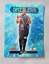 2023 Upper Deck AEW All Elite Wrestling Dazzlers BLUE Evil UNO #DZ37