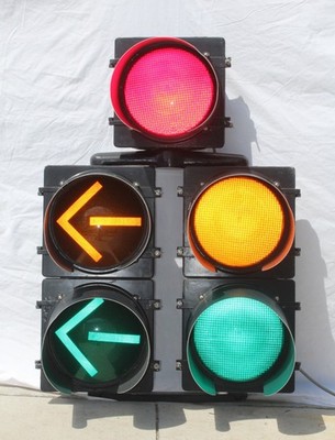 Eagle Traffic Control System 5 Gang Stop Light LEOTEK  #S-8