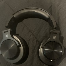 OneOdio Black Over-Ear Headphones Headband Double Ear-Cup Over the Ear 