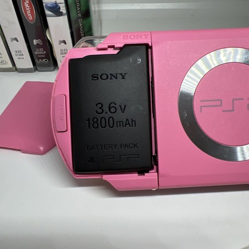 Sony PSP Limited Edition Pink Console, Games & Official charger VGC - Picture 7 of 8