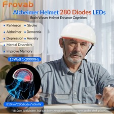 810nm NIR Red Light Therapy for Depression Helmet Photobiomodulation for Anxiety