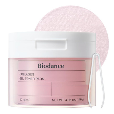 BIODANCE Kollagen-Gel-Toner-Pads, Porenminimierer Für Das Gesicht, 10% Kollagenw