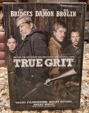 True Grit (DVD w/ Case) 2010, Jeff Bridges, Matt Damon. BRAND NEW IN SHRINKWRAP!